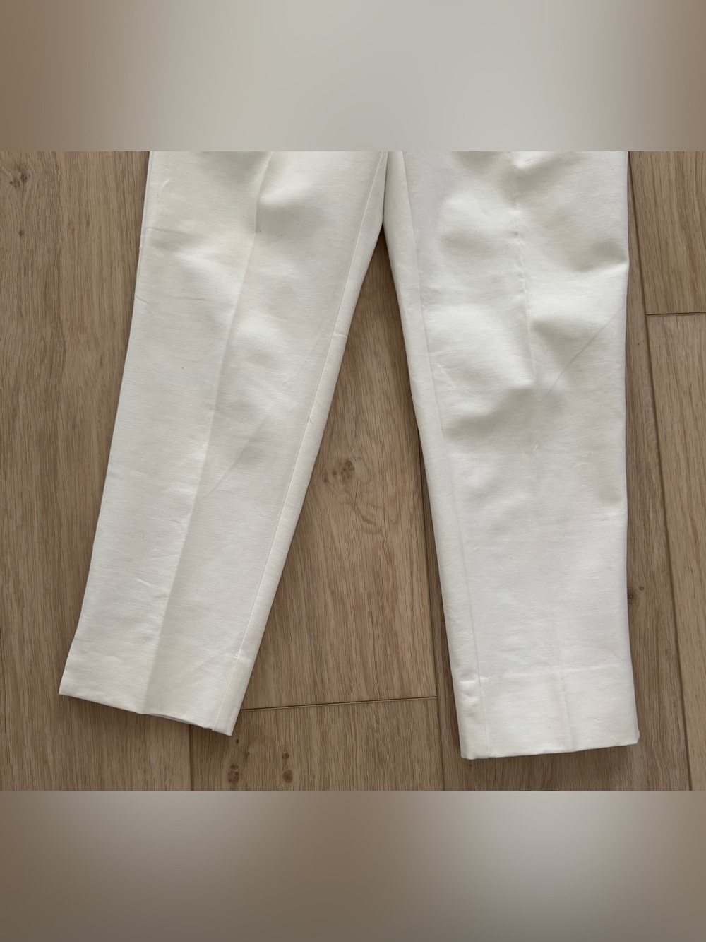 LOFT Riviera Pants White 6 Petite Cropped Marisa Fit Stretch New w/ tags NWT - Picture 2 of 16